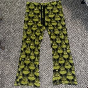 Grinch pajama pants!